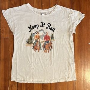 Vintage Graphic Tee, Size Small